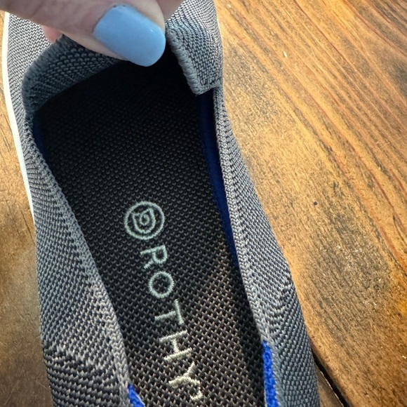 Rothy’s the Ravello Slip On Sneaker - Charcoal Gray 9.5 - Picture 2 of 13